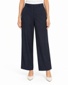 Blue Polyester Trousers