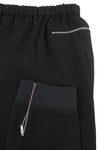 Black Polyester Trousers