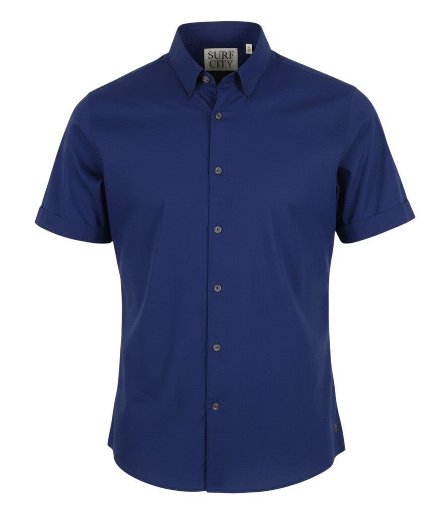 Blue Cotton Shirt