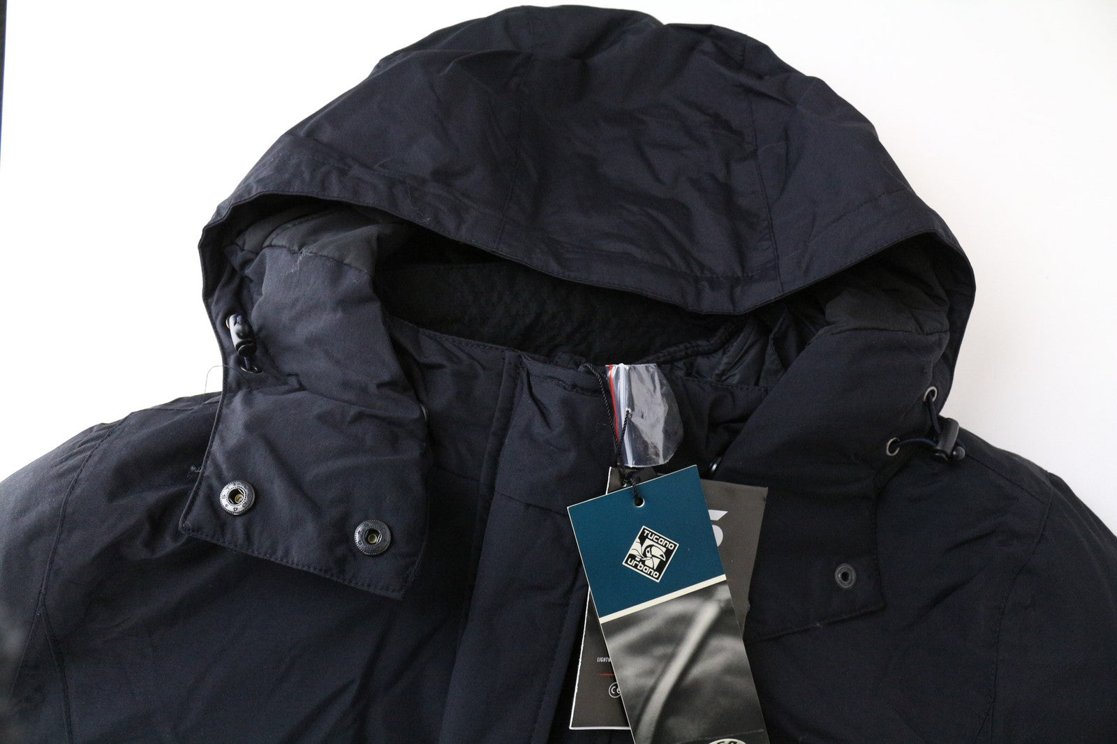 TUCANO URBANO Hide Park Men's Jacket EU42 Black 2in1 Waterproof Removable Pad