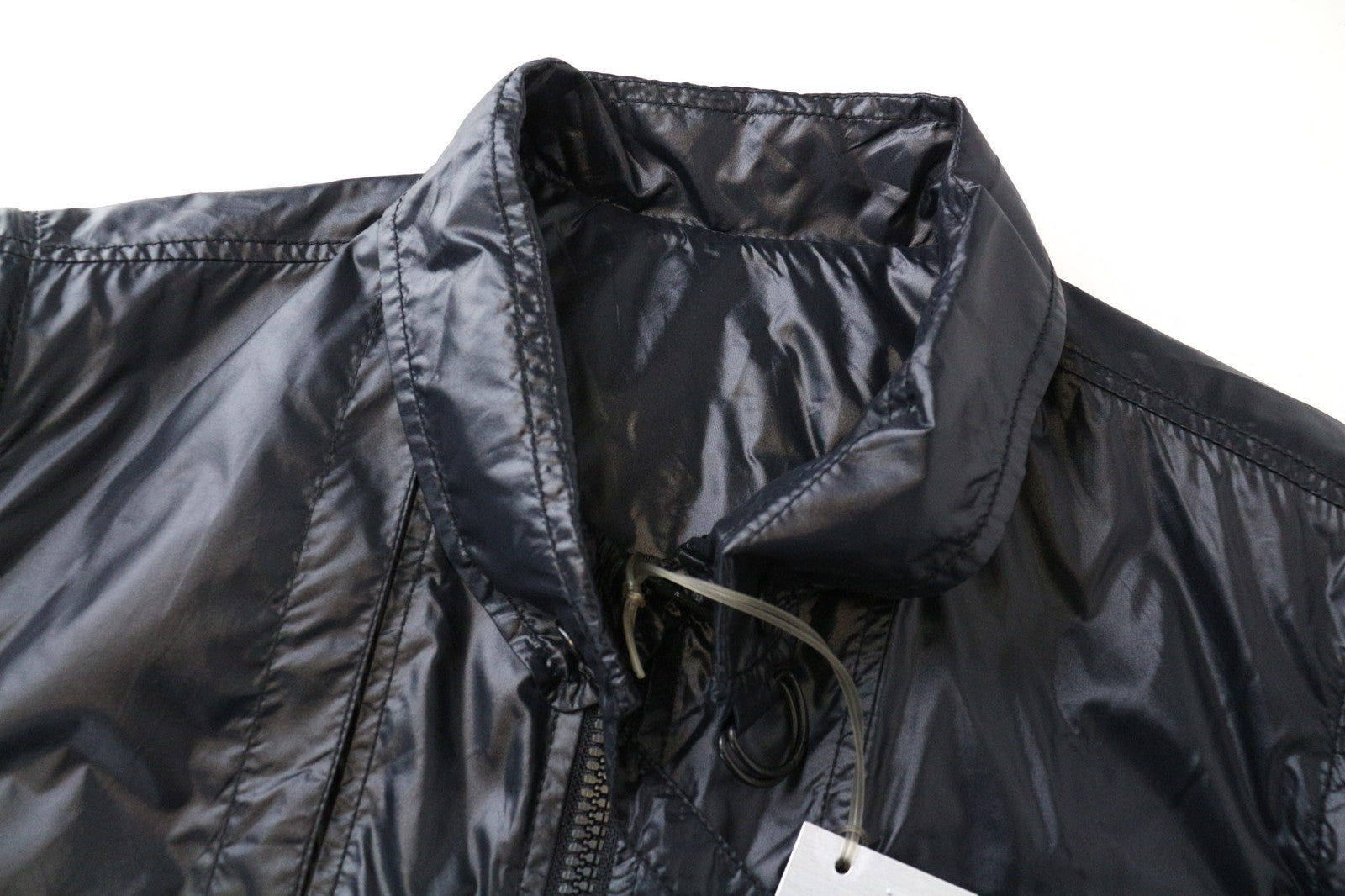 RICHMOND Men's Jacket 48 Black 2in1 Vest Long Sleeve Zipped Lightweight Coat