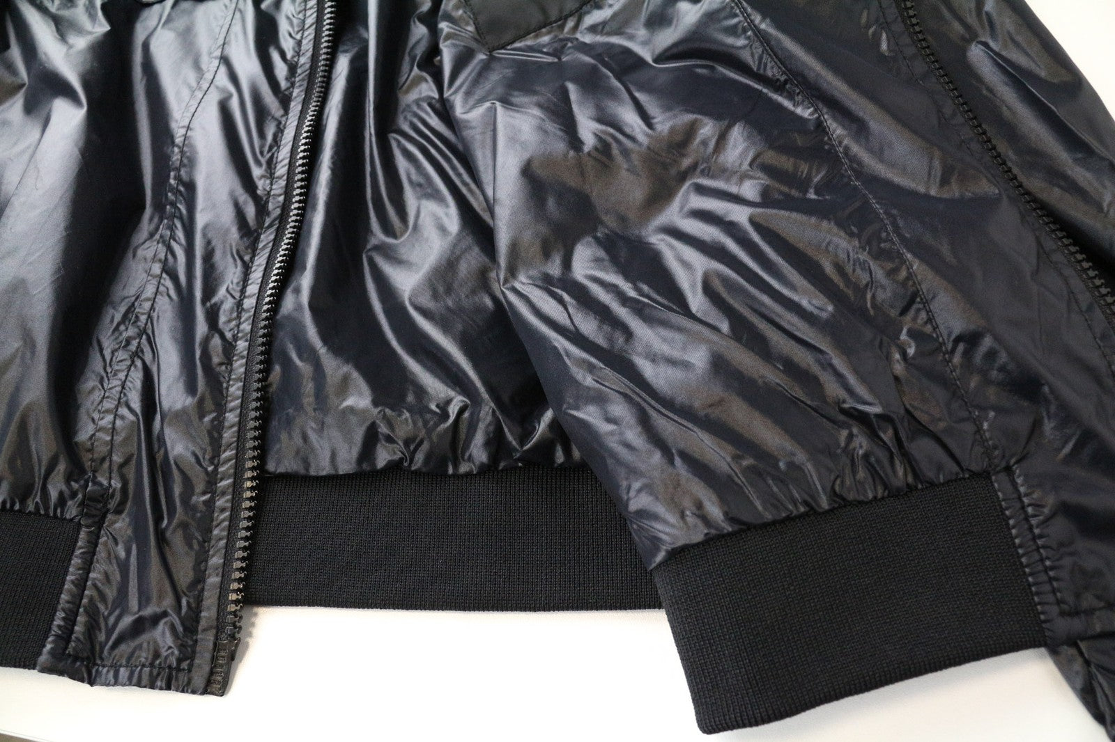 RICHMOND Men's Jacket 48 Black 2in1 Vest Long Sleeve Zipped Lightweight Coat