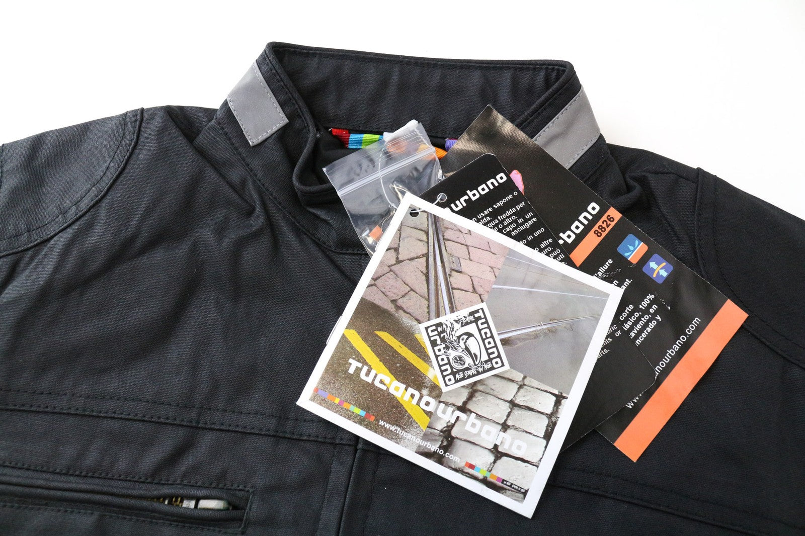 TUCANO URBANO Queen Women Jacket IT42 Black Waxed Cotton Motorbike Windproof