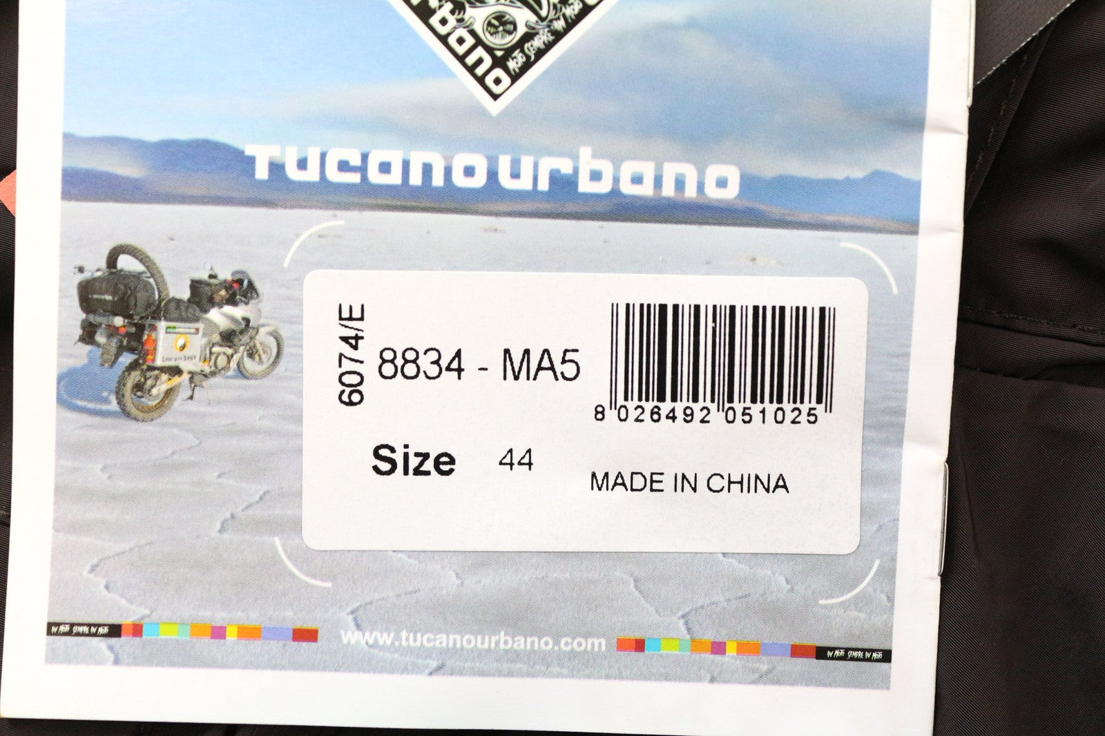 TUCANO URBANO WSP Lady Women Jacket IT44 Brown Hooded Waterproof Moto Wear