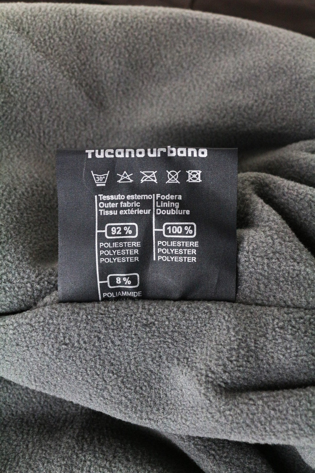 TUCANO URBANO WSP Lady Women Jacket IT44 Brown Hooded Waterproof Moto Wear