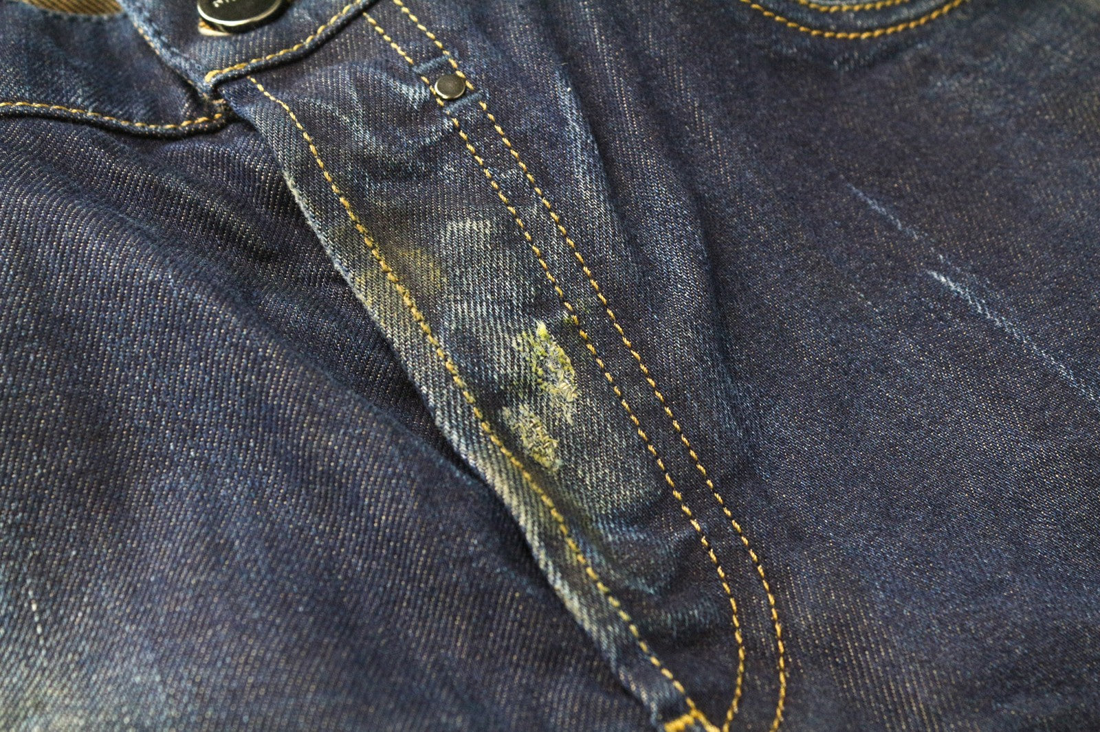 DIESEL Jifer 084SW Men's Jeans W31/L32 Blue Slim Tapered Stretch Painted Wash