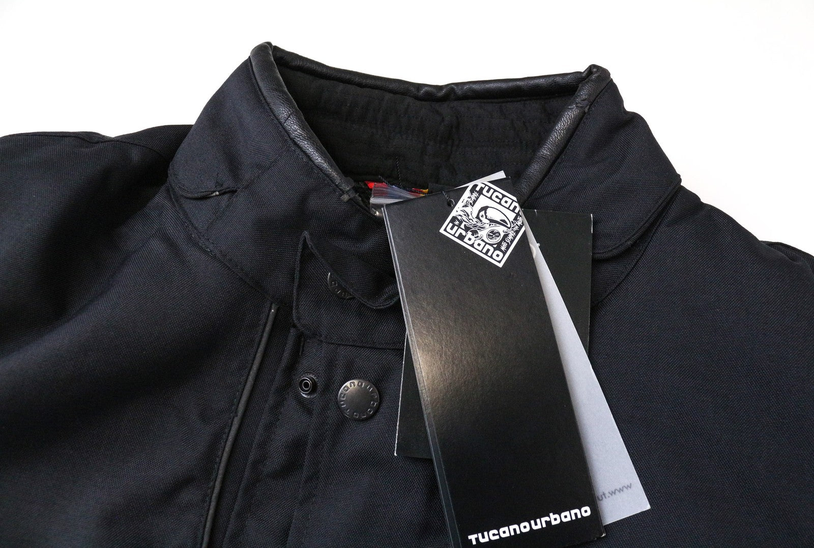 TUCANO URBANO Ermes Men's Jacket S Black Scooter Windbreaker Breathable Padded