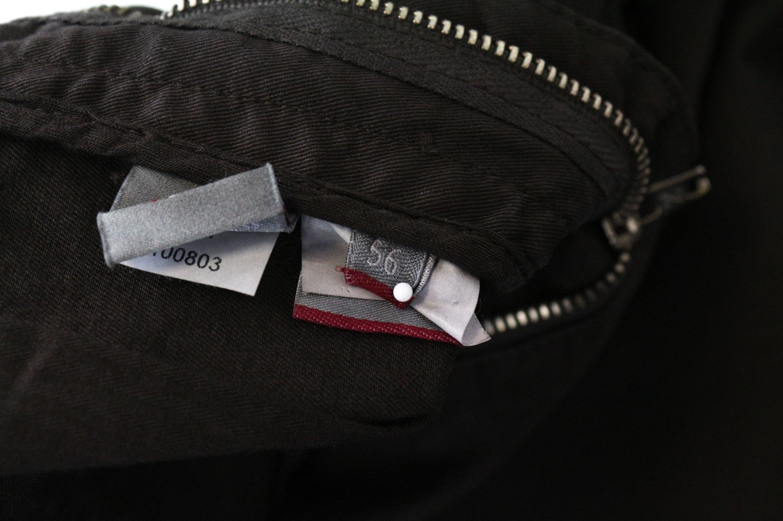 HARMONT & BLAINE Men's Trousers 56 Dark Brown Casual Cotton Stretch Flat-Front