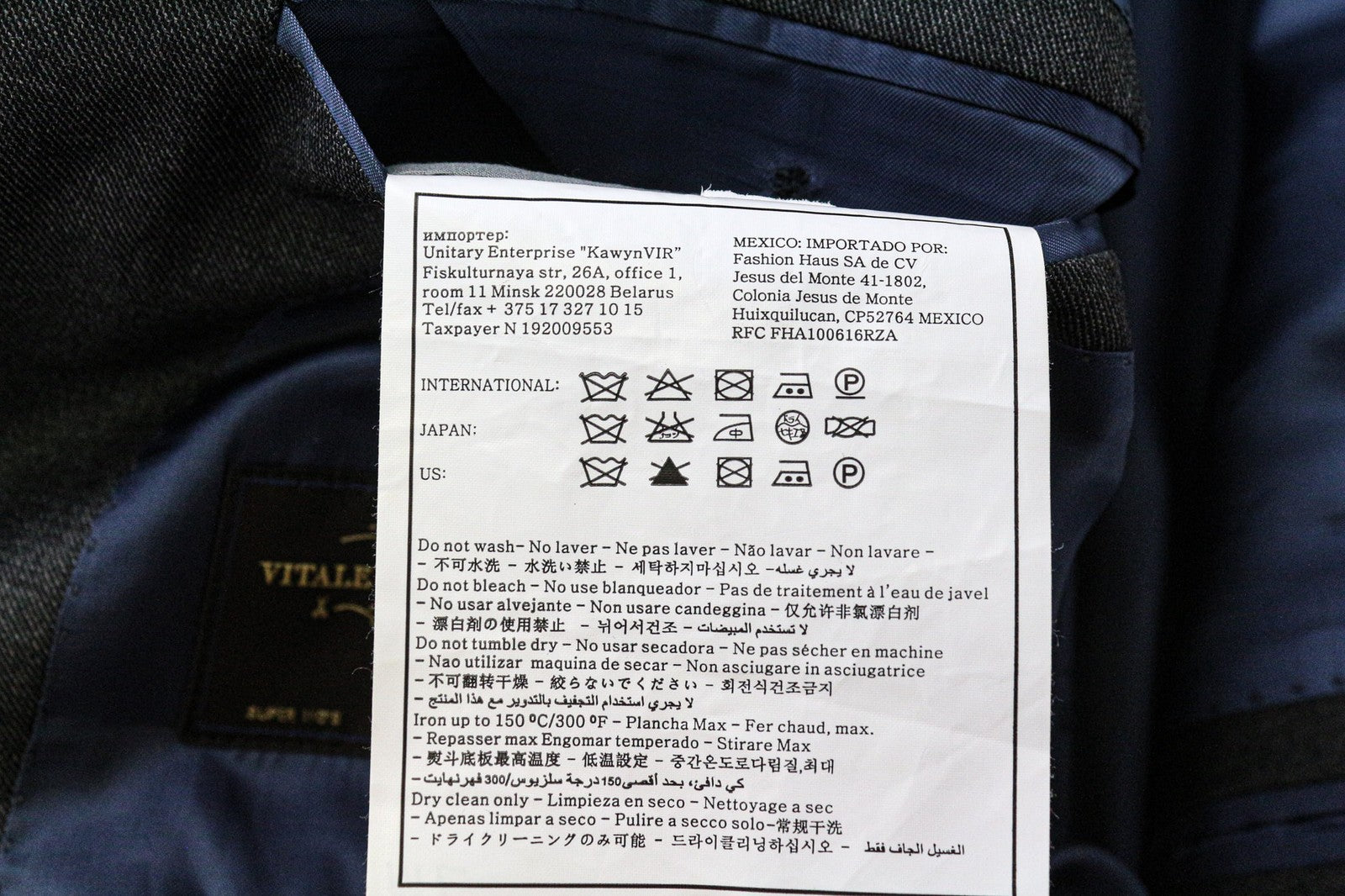 SUITSUPPLY Napoli vyriškas švarkas UK50S pilkas vilnos Super 110s formalus, plonas 