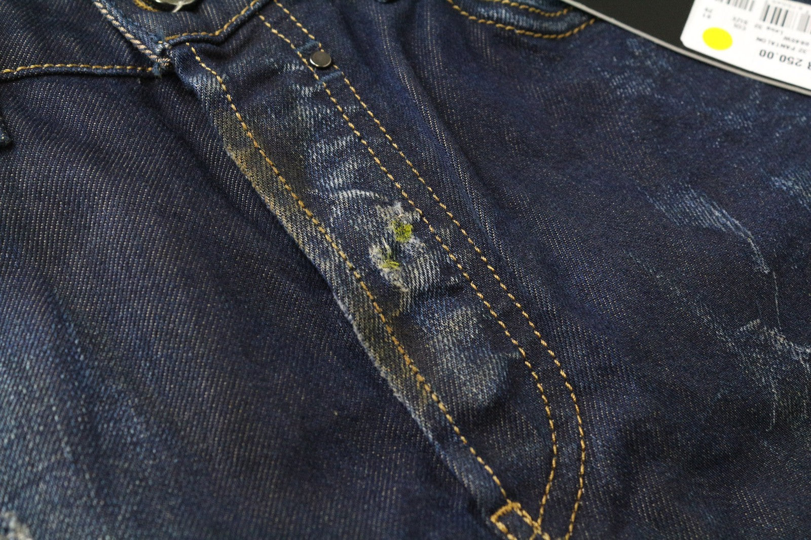 DIESEL Jifer 084SW Men's Jeans W29/L32 Blue Slim Tapered Distressed Stretch