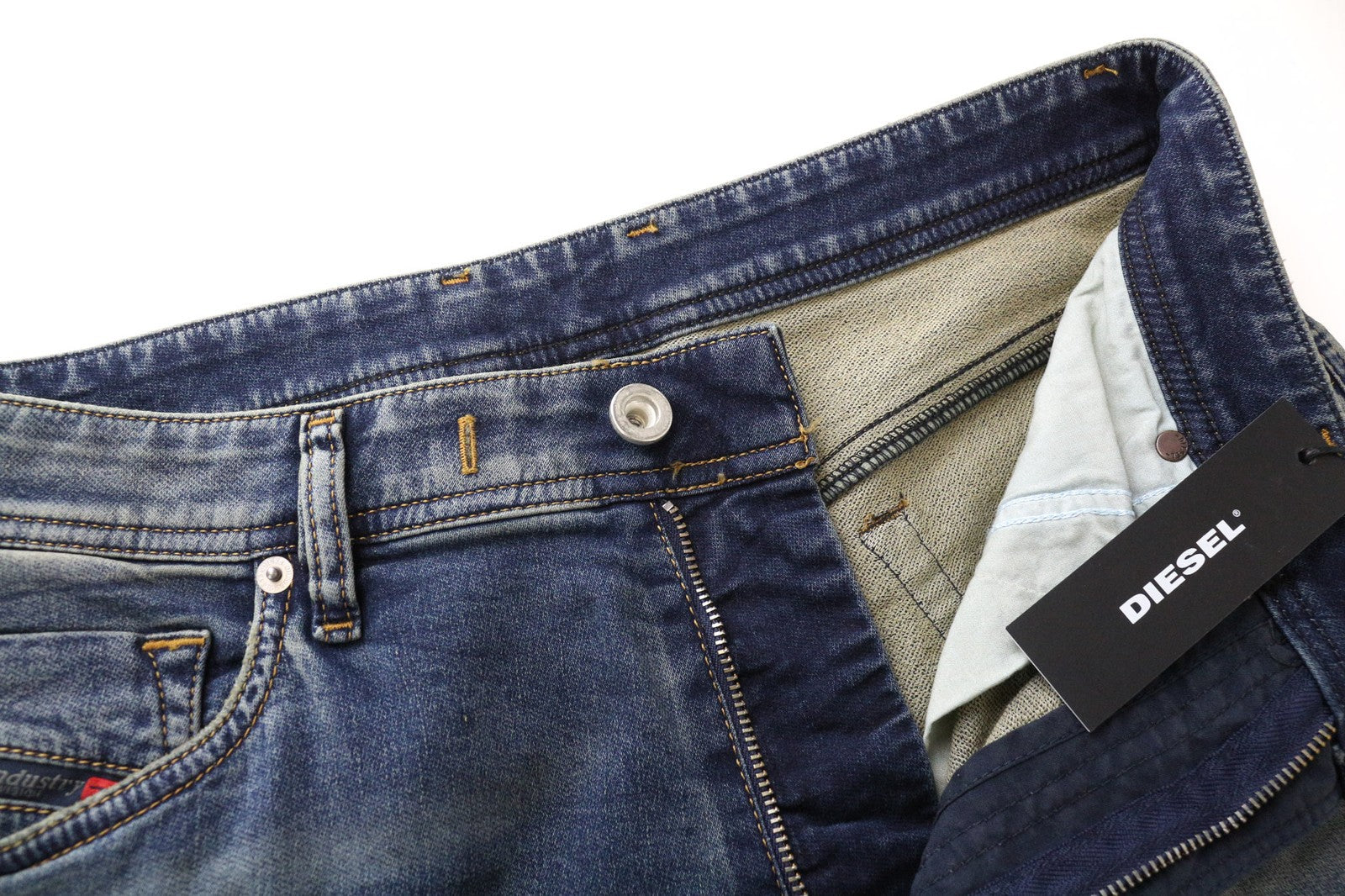 DIESEL Narrot CB-NE 0699V Men's Jeans W28 Jogg Sweat Slim Carrot Stretch Aged