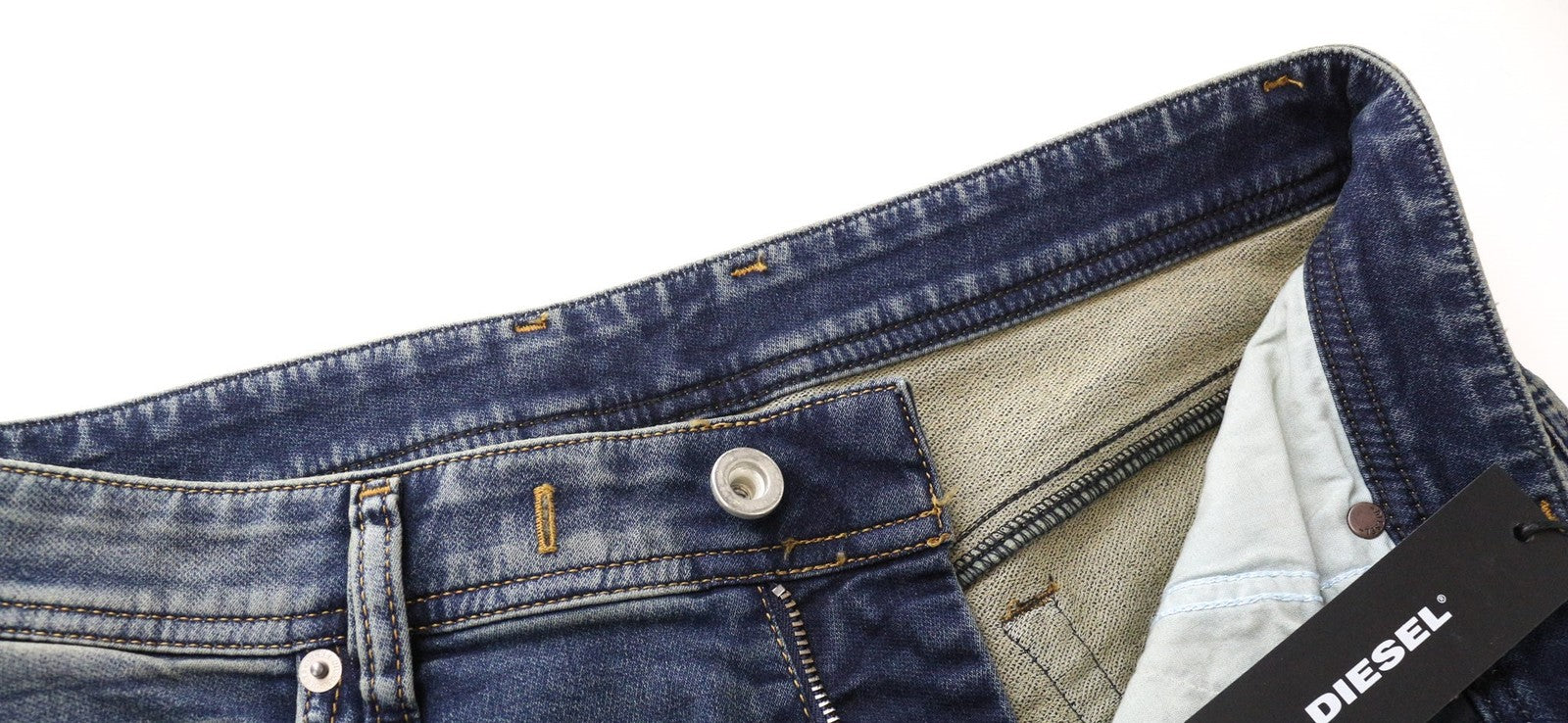 DIESEL Narrot CB-NE 0699V Men's Jeans W28 Jogg Sweat Slim Carrot Stretch Aged