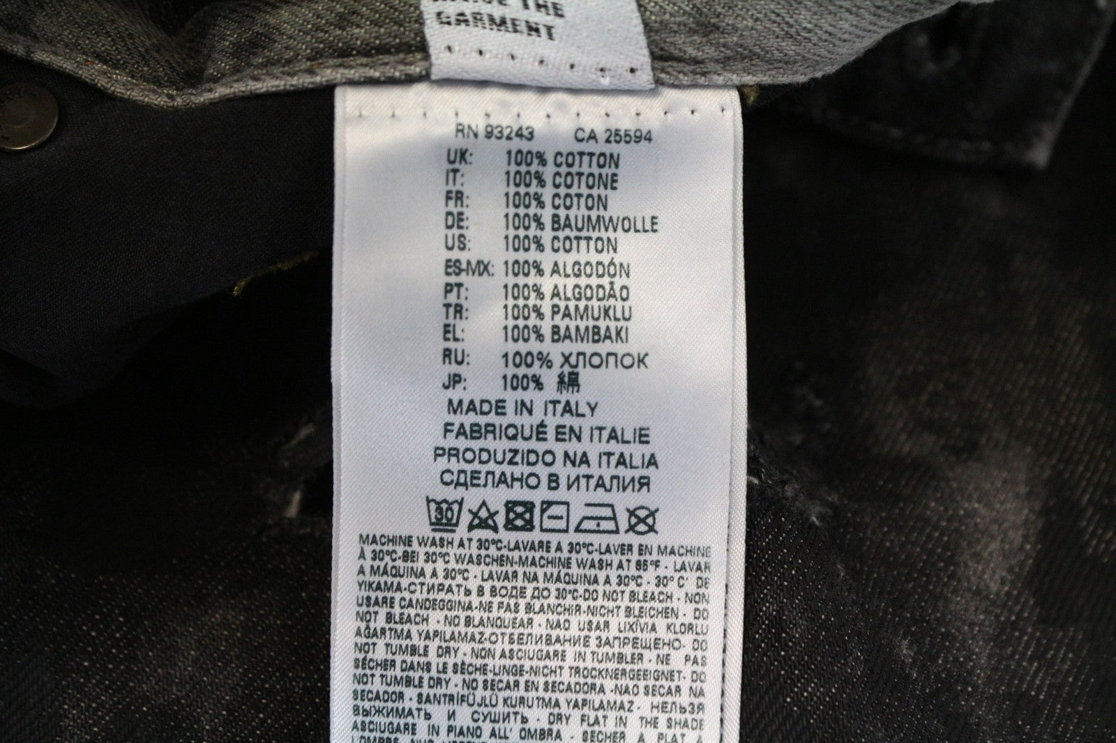 DIESEL Mharky 084WG Men's Jeans W33/L34 Grey Slim Distressed Skinny Fit