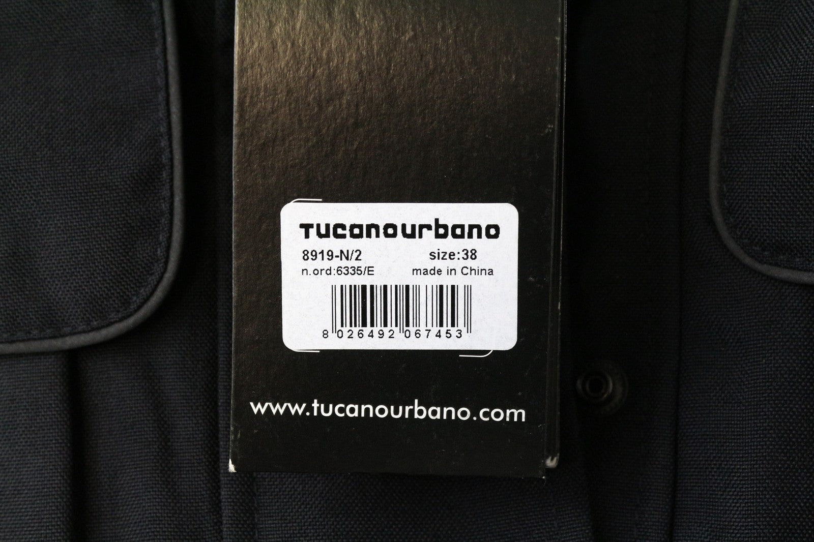 TUCANO URBANO Iris moteriška paspirtuko striukė IT38 juoda su paspirtuku ir vėjui atspariu paminkštinimu 