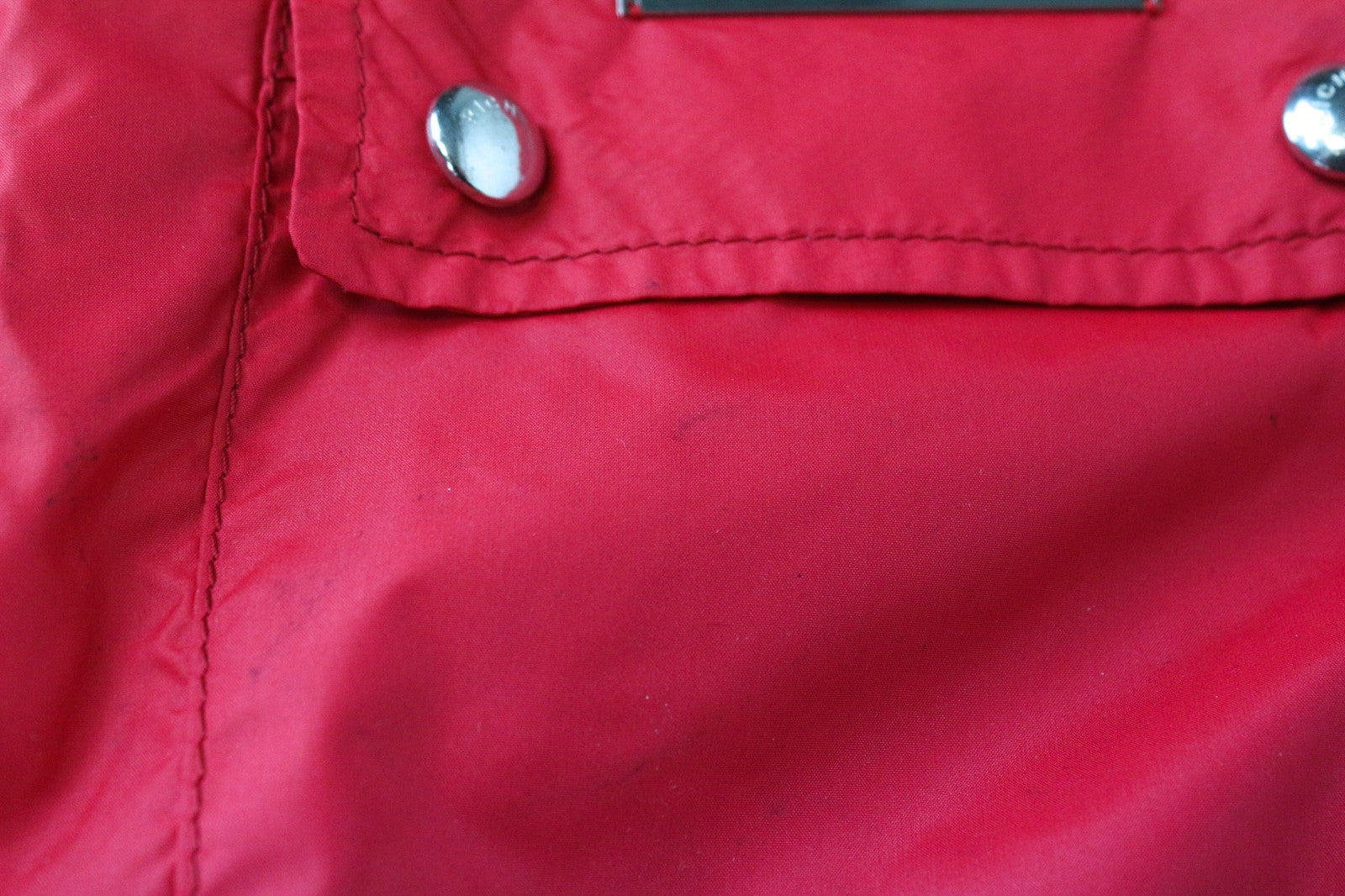 RICHMOND Men's Jacket IT48 Bright Red Designer Zip-Up High Neck Classic Lined