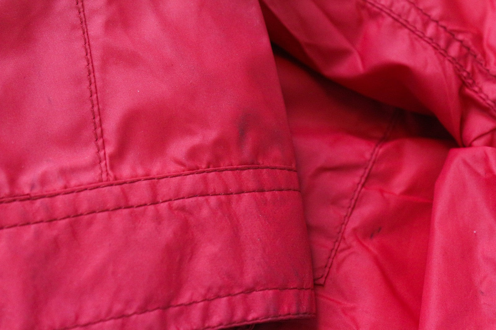 RICHMOND Men's Jacket IT48 Bright Red Designer Zip-Up High Neck Classic Lined