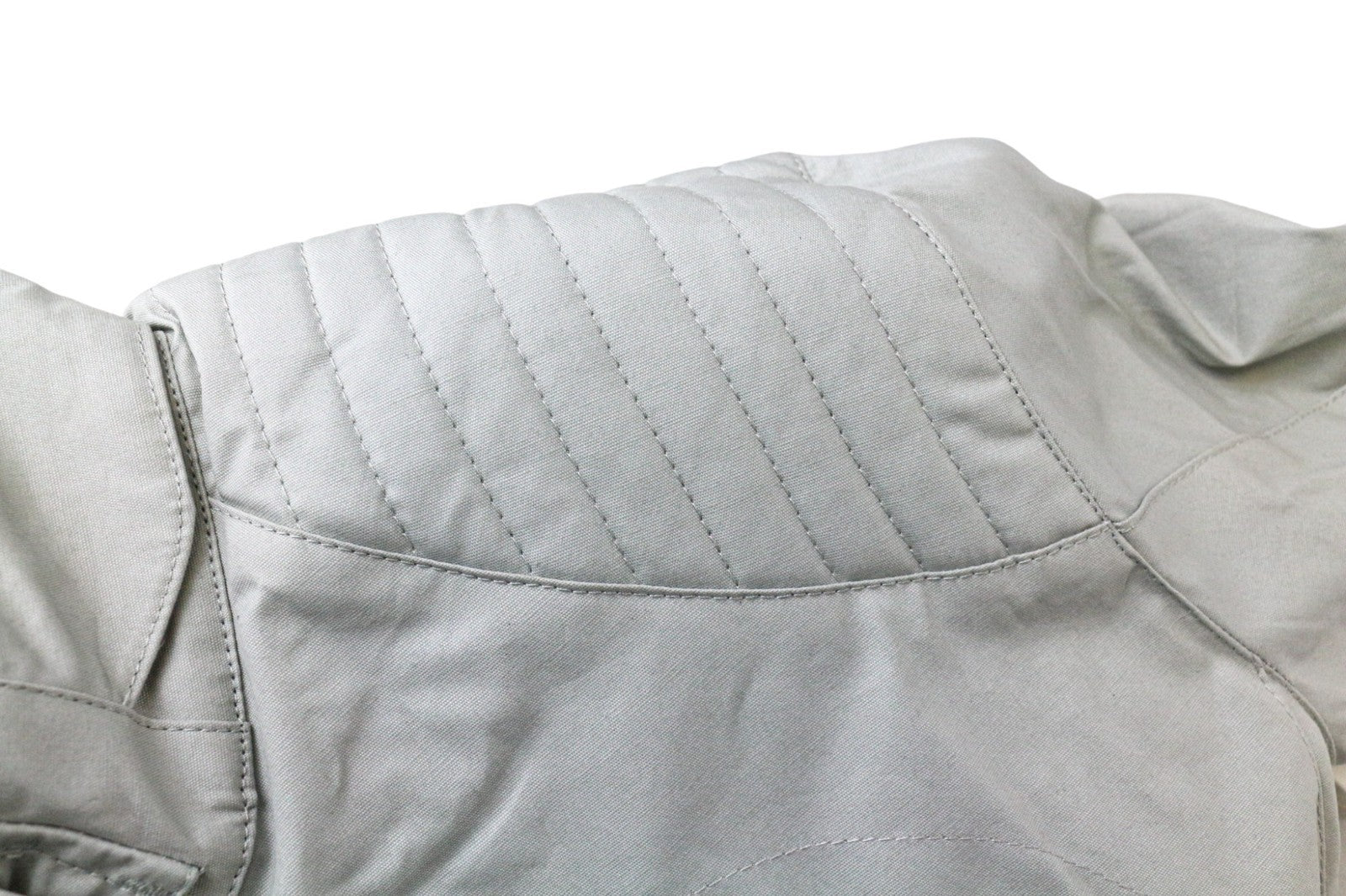 TUCANO URBANO Pol Men's S Grey Cotton Moto Windbreaker Water Resistant Jacket