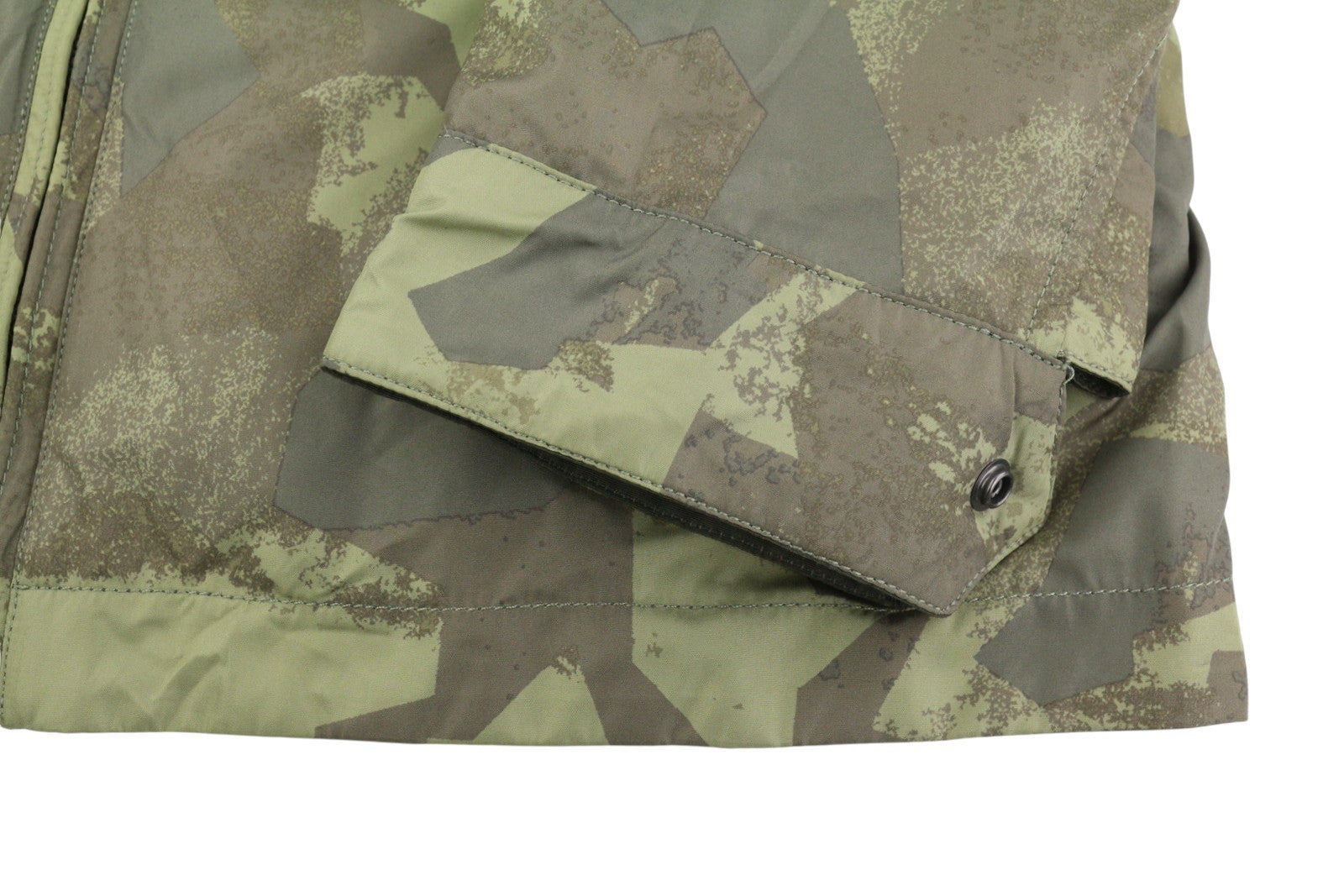 WOOLRICH Reversible Travel Men Jacket S Green Camouflage Zip Lightweight RRP380