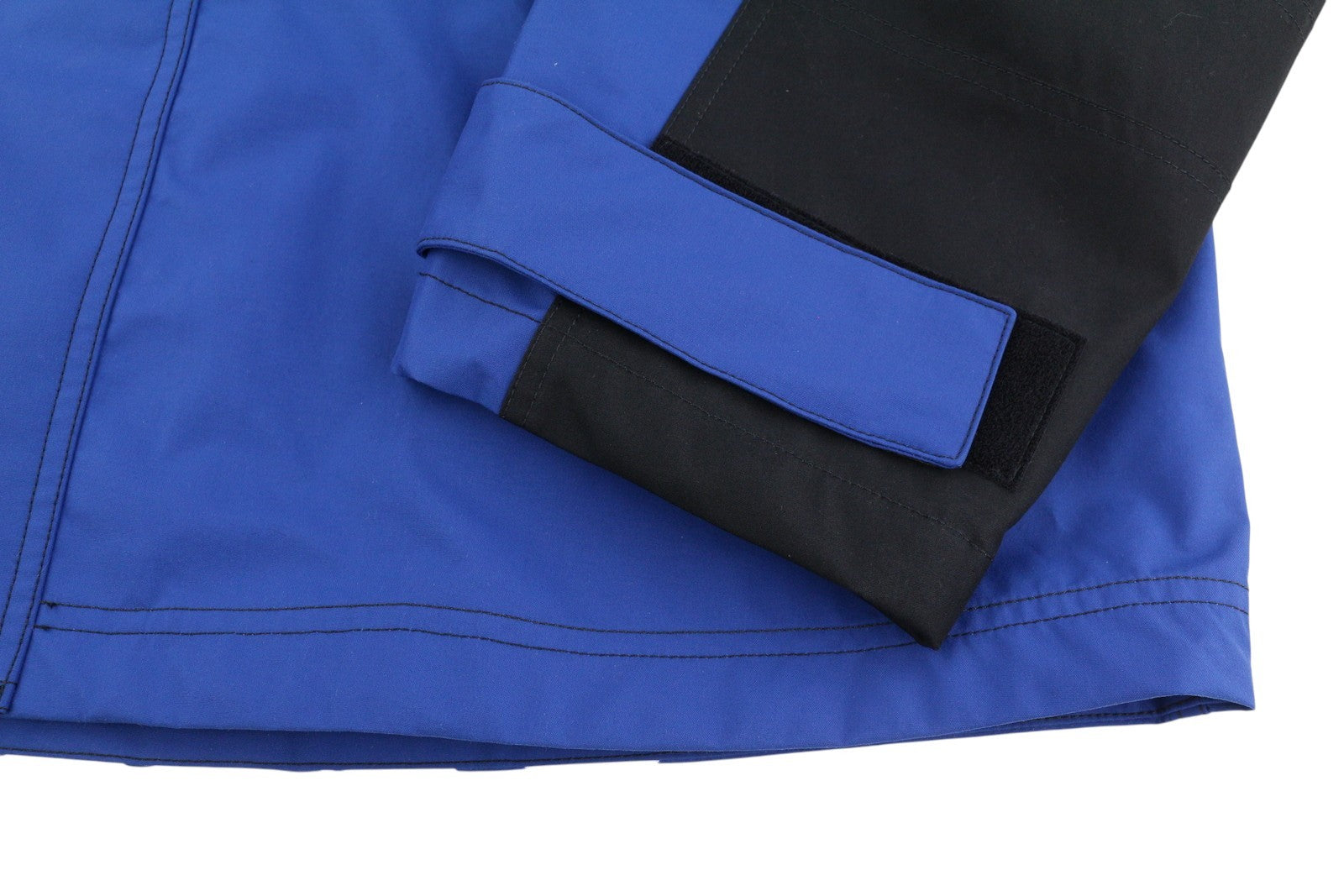 PALM ANGELS Men Jacket S Blue Overcoat Drawstring Waist Hooded Oversized RRP1250