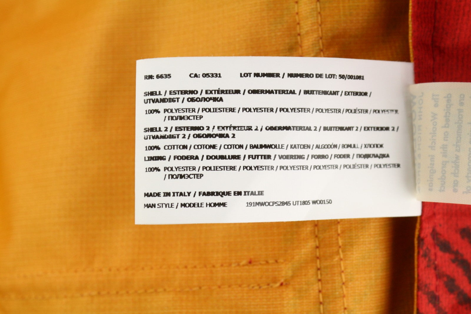 WOOLRICH xGriffin Oversized Fishtail Men Jacket L Parka Removable Sleeves RRP870