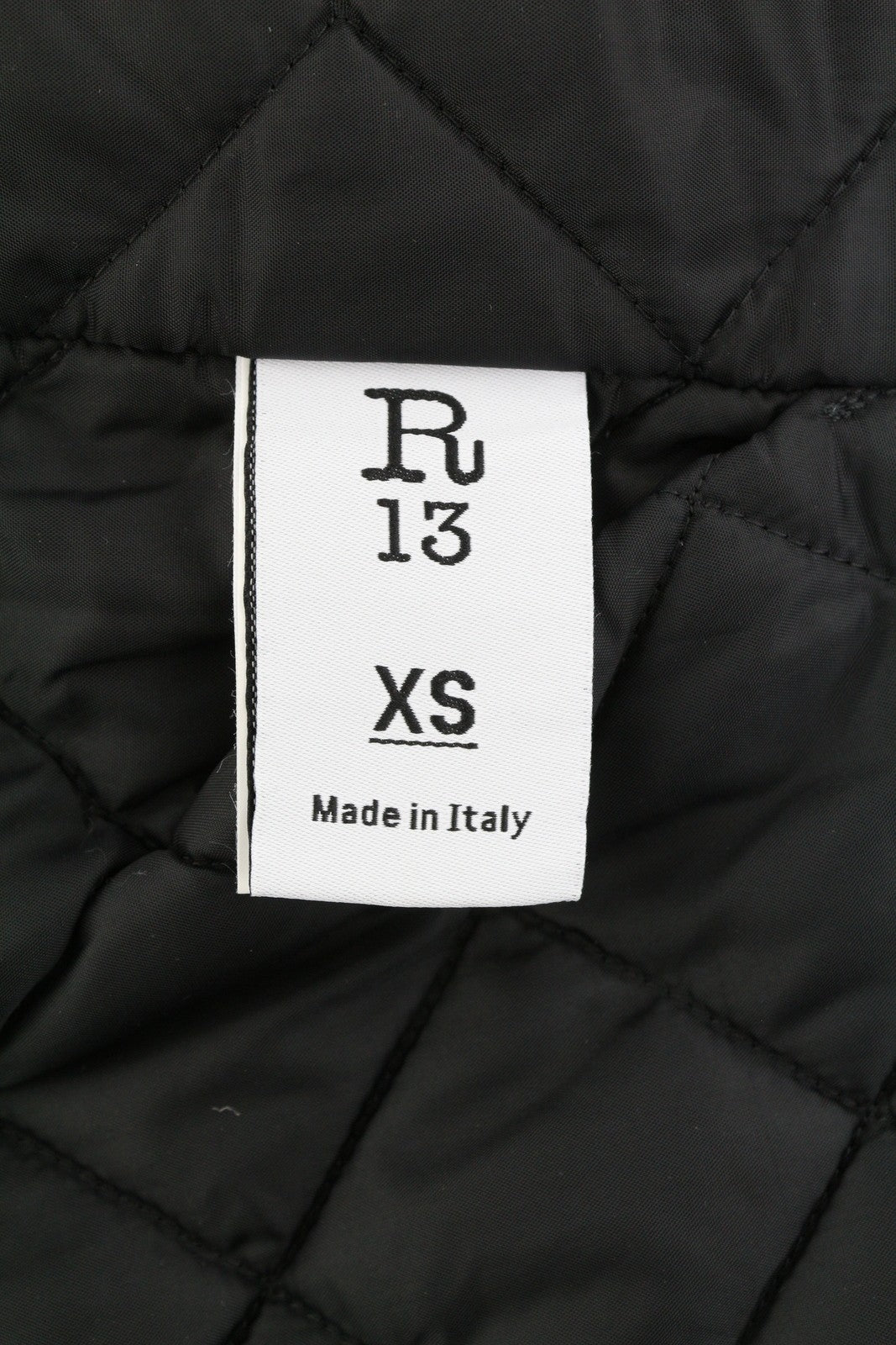 R13 Cord Trimmed Chore Women Jacket XS Dusky Tan Canvas Oversized FW25 RRP1699