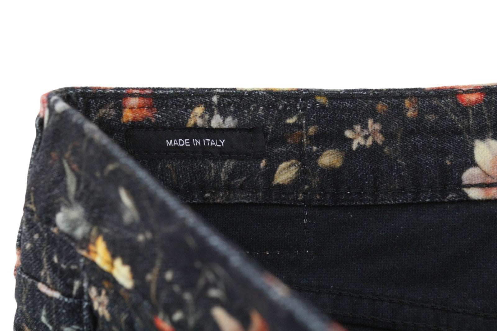 R13 Boy Flare Women Jeans 30 Lunar Petal Velveteen Floral Print FW25 RRP799