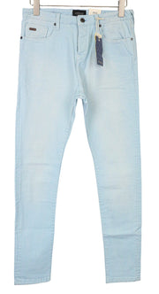 SCOTCH & SODA Steele Men's W29/L32 Blue Cotton Stretch Slim Trousers Casual