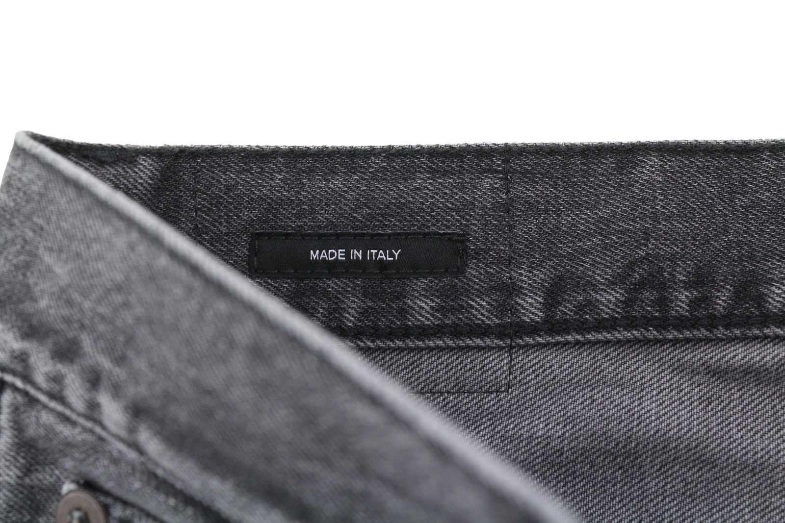 R13 Boyfriend Women Jeans 28 Wilson Black Whiskers Faded Denim Cropped Zip PS25