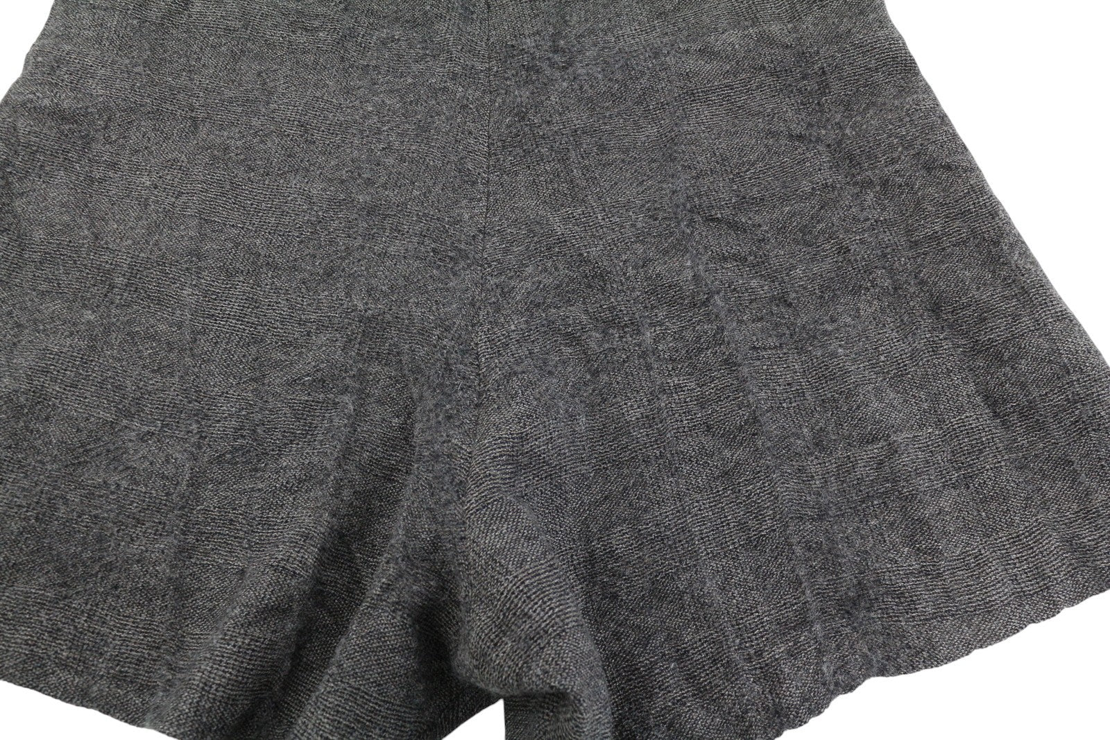 R13 Lace Trimmed Women Romper S Dark Grey Sleeveless Plaid Wool PF25 RRP1075