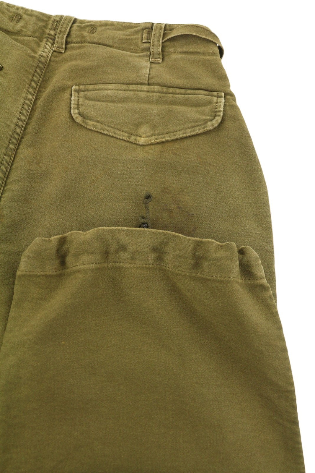 R13 Ankle Military Women Trousers 26 Olive Garment Dyed Cargo Logo FW25 RRP1199
