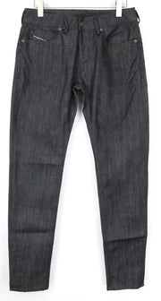 DIESEL Sleenker-X 084AT Men's W30/L32 Dark Grey Stretch Skinny Jeans 5 Pocket