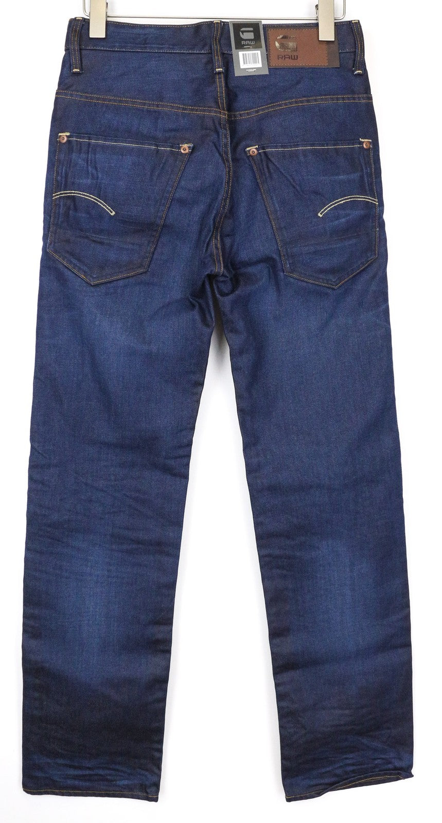 G-STAR RAW Radar Men's W28/L34 Blue Washed Pure Cotton Jeans Loose Fit Style