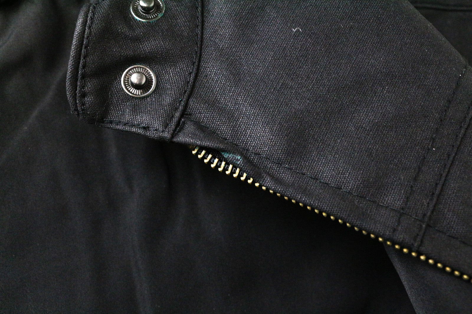 TUCANO URBANO Queen moteriška IT40 juoda vaškuota medvilninė motociklininko striukė, kvėpuojanti 