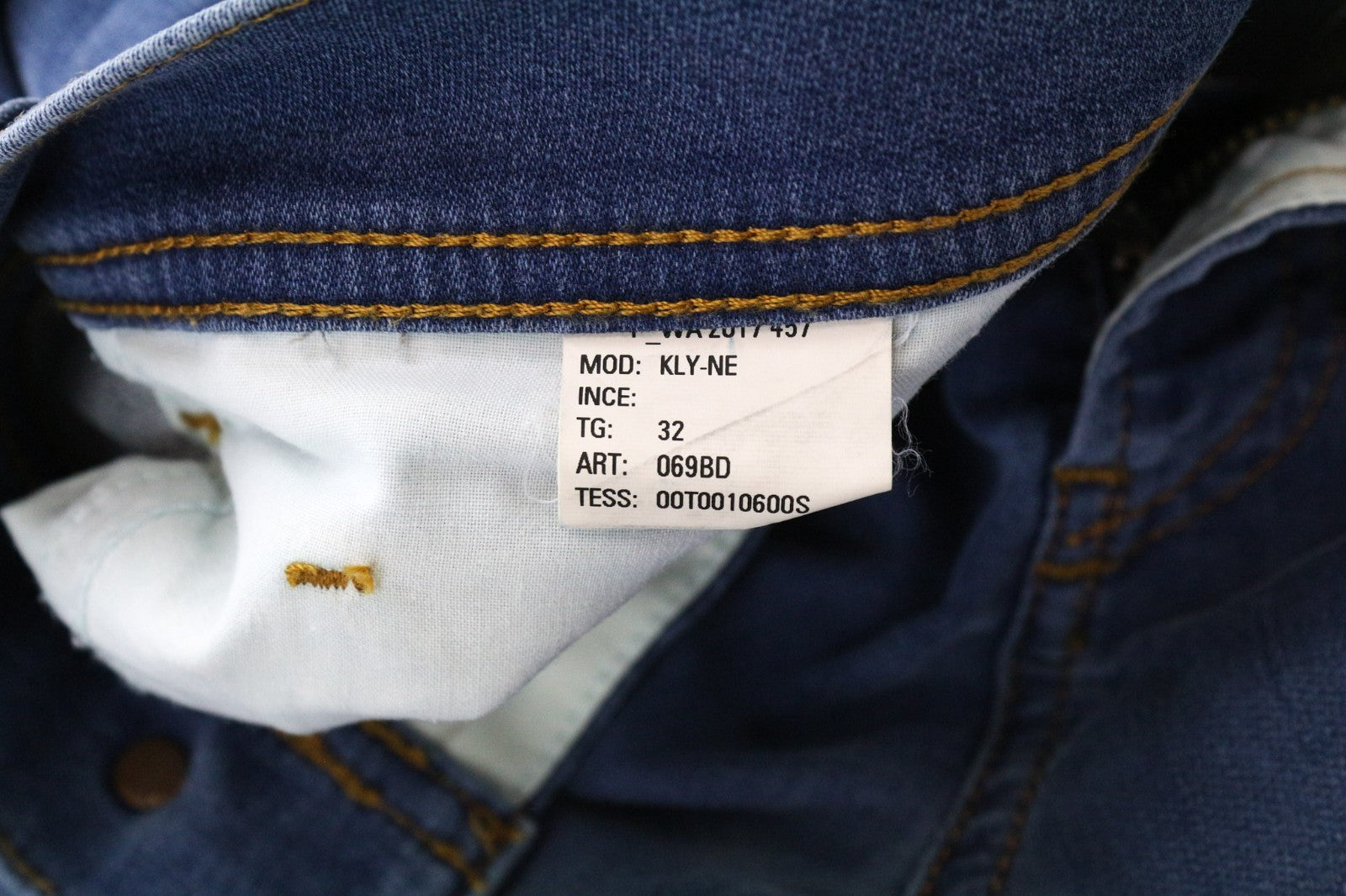 DIESEL Kly-NE 069BD Men's W32 Blue Tapered Distressed Sweat Jogg Fit Jeans