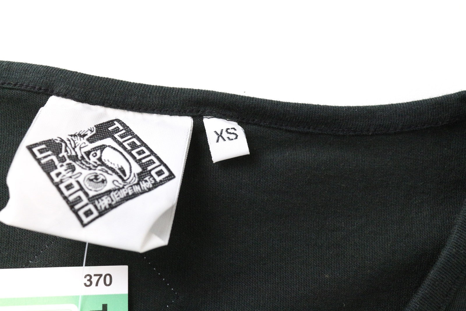 TUCANO URBANO T-TU Lady Women's XS Black Cotton Long Sleeve Casual Pullover