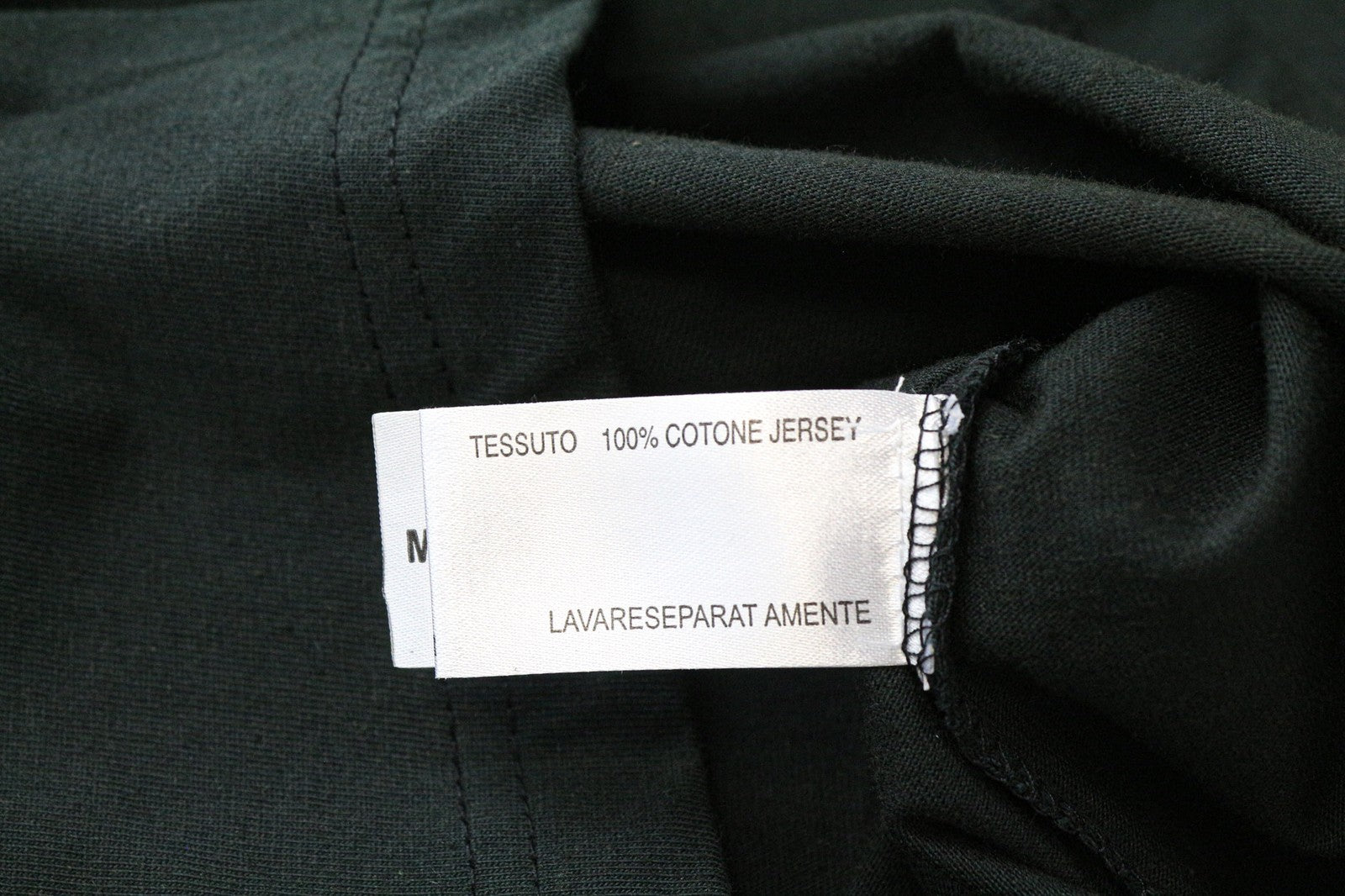 TUCANO URBANO T-TU Lady Women's XS Black Cotton Long Sleeve Casual Pullover