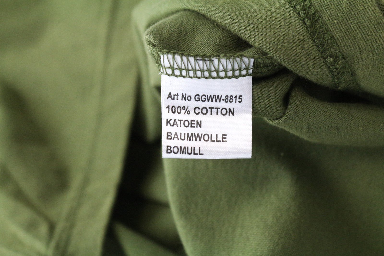 GOOD GENES Men's T-Shirt M Green Cotton Short Sleeve Pullover Logo Tee