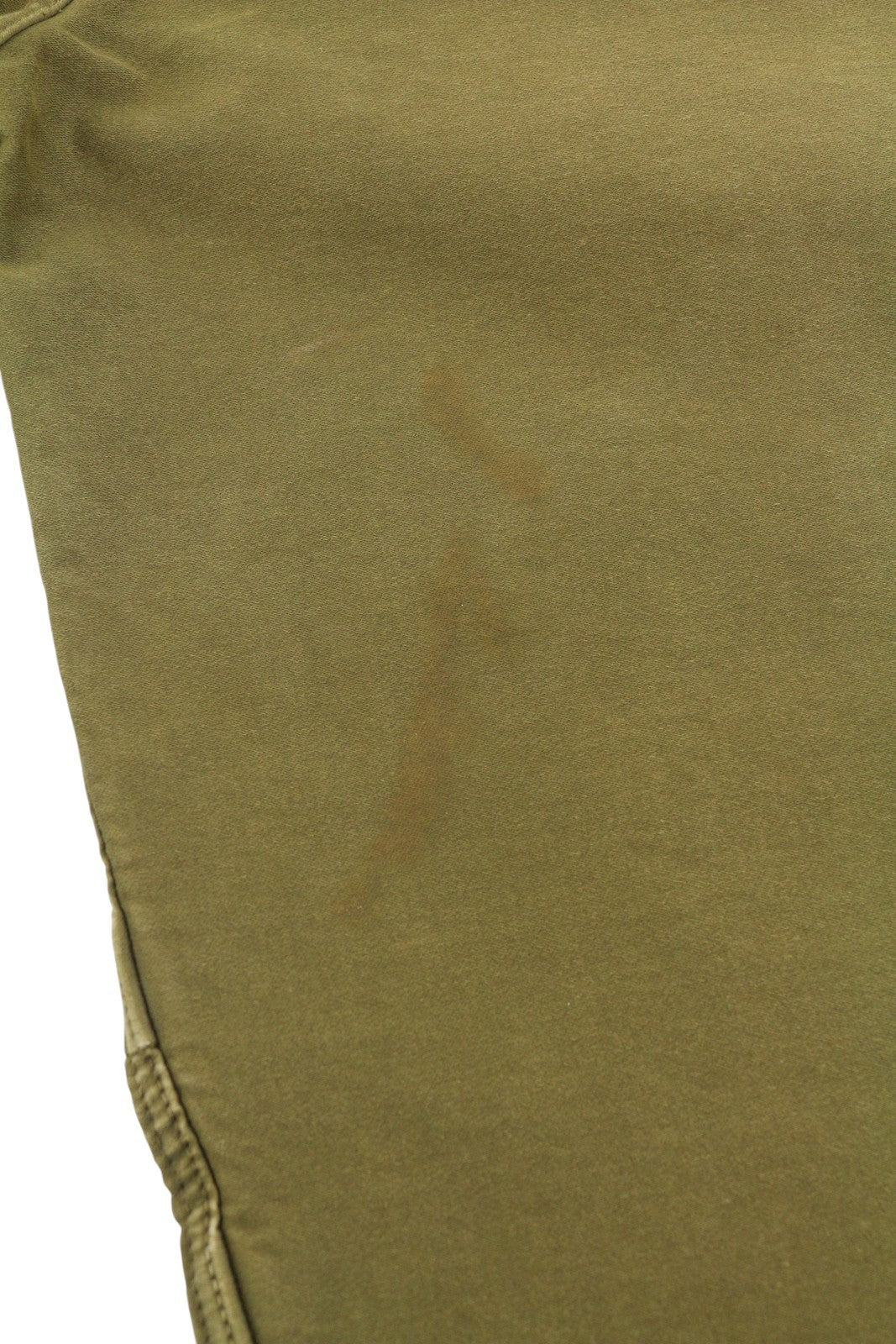 R13 Ankle Military Women Trousers 25 Olive Garment Dyed Cargo Zip FW25 RRP1199