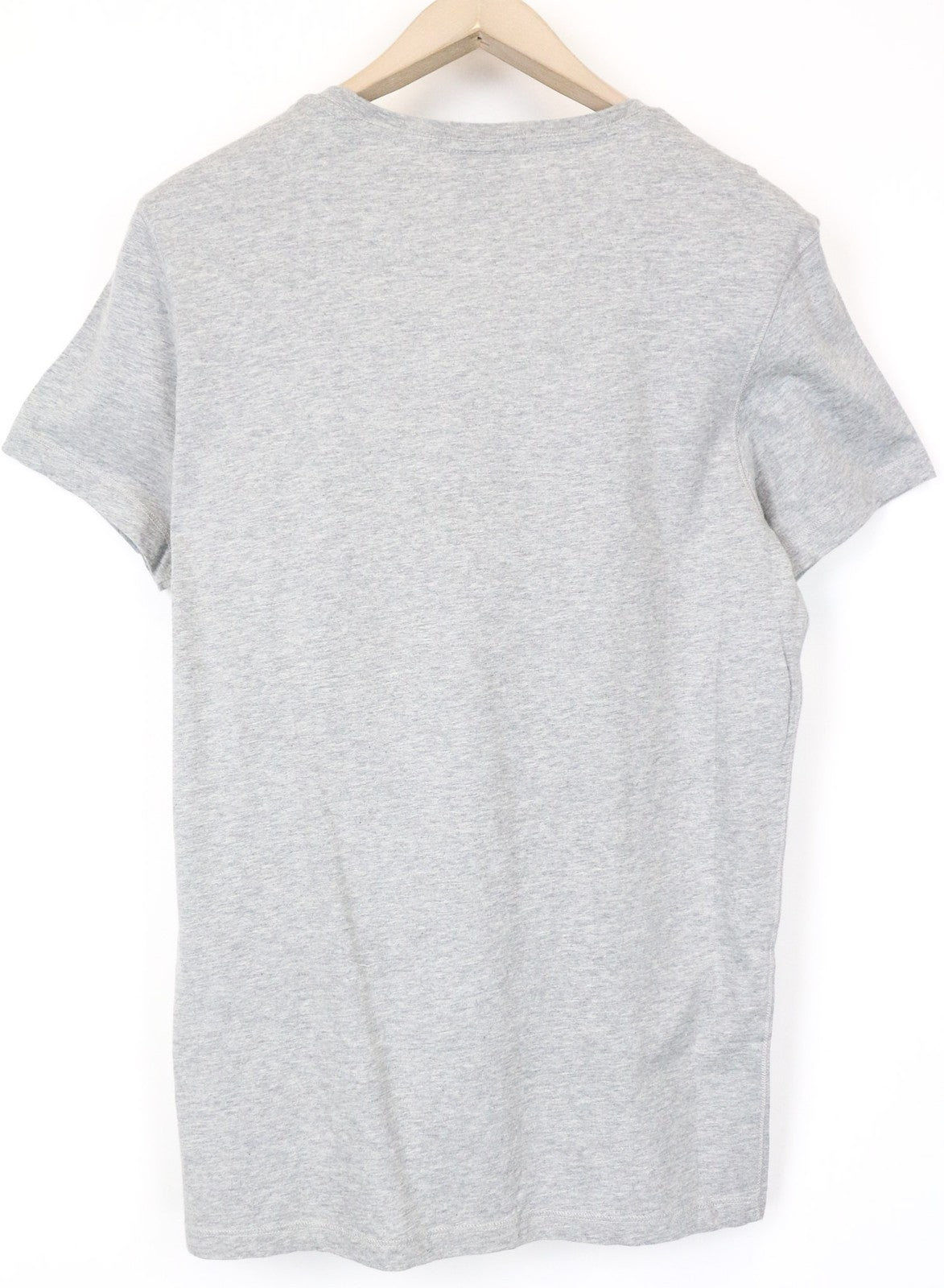 SCOTCH & SODA Women's T-Shirt M Grey Embroidered Cotton Jersey Round Tee