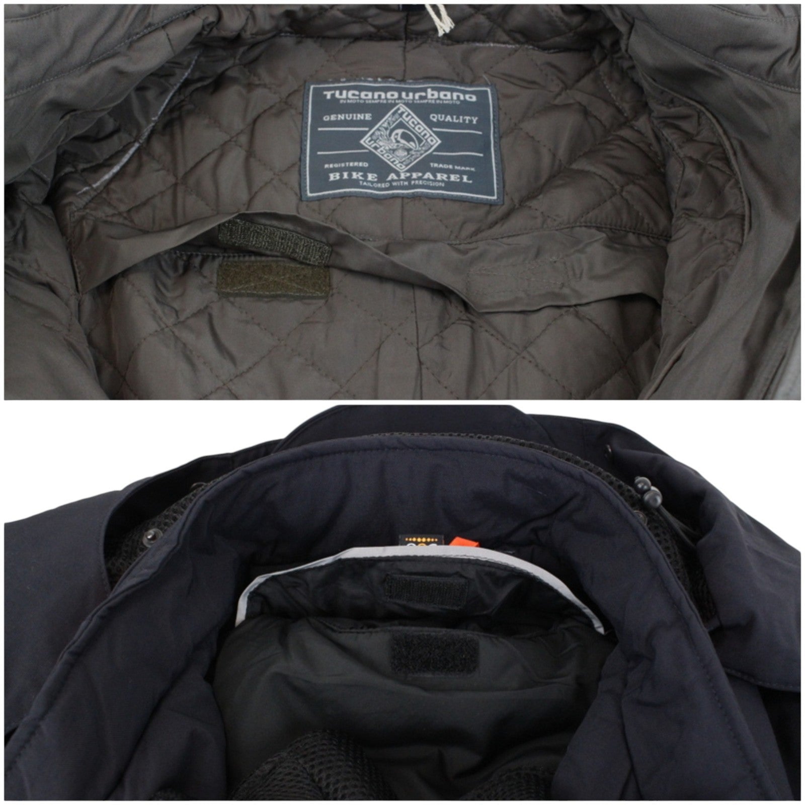 TUCANO URBANO Polette moteriška striukė EU36 šviesiai pilka su medvilniniu pamušalu motociklininko striukė 