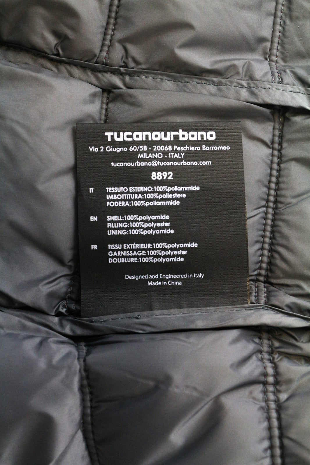 TUCANO URBANO Hot Dan Women's Jacket XS Purple Thermal Padded Windproof Vest