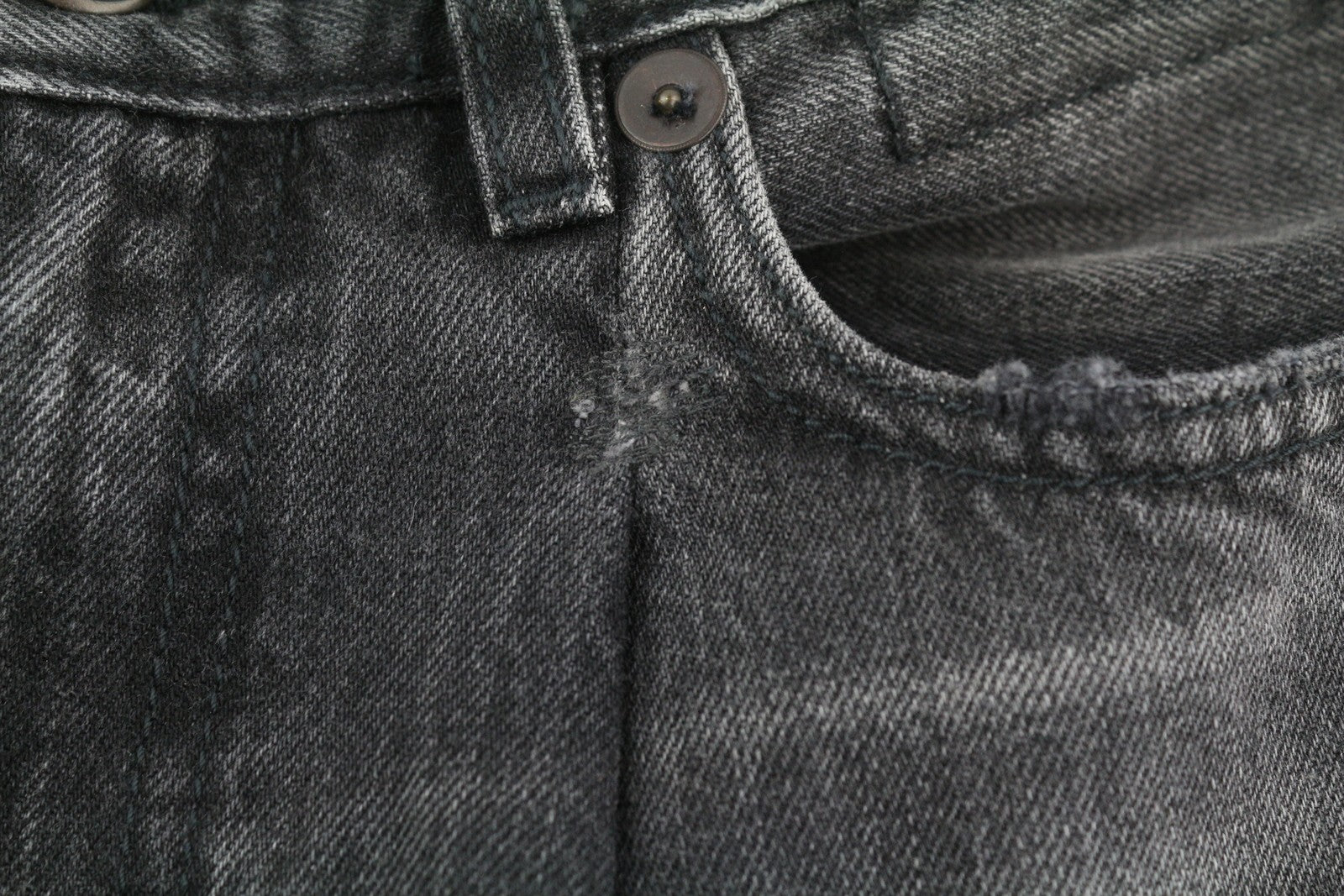 R13 Crop Wide Leg Women Jeans 24 Wilson Black Distress Cropped Zip PS25 RRP699