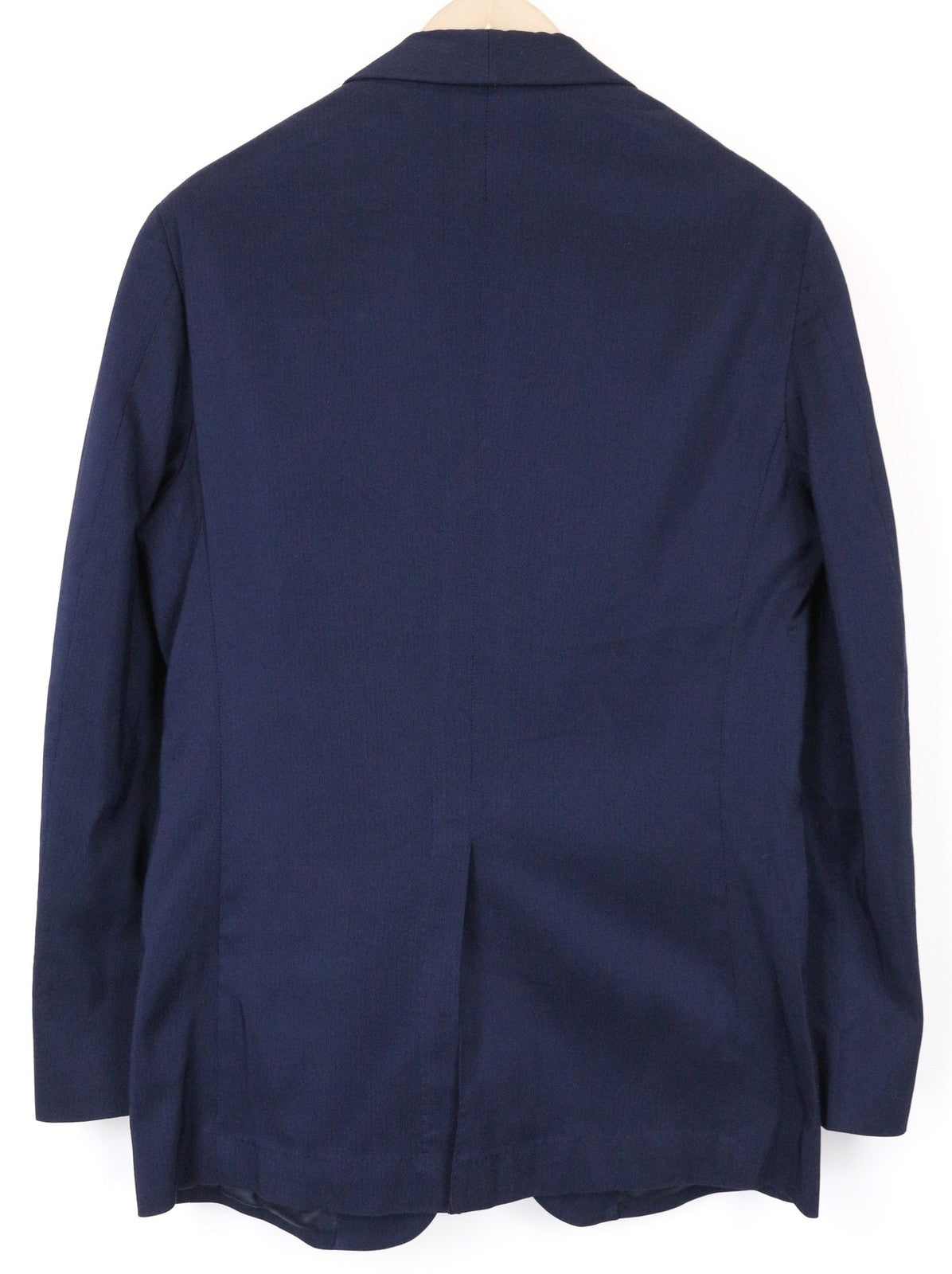 SUITSUPPLY Manhattan Men's Blazer UK38R Slim Cotton Silk Blend Blue Formal