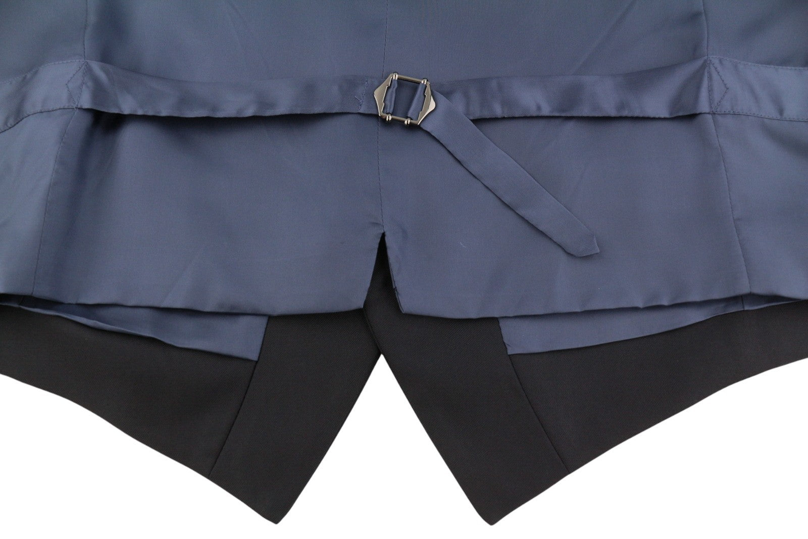 SUITSUPPLY Ferrara Men Waistcoat UK46S Dark Blue Wool Button-Up Formal Vest