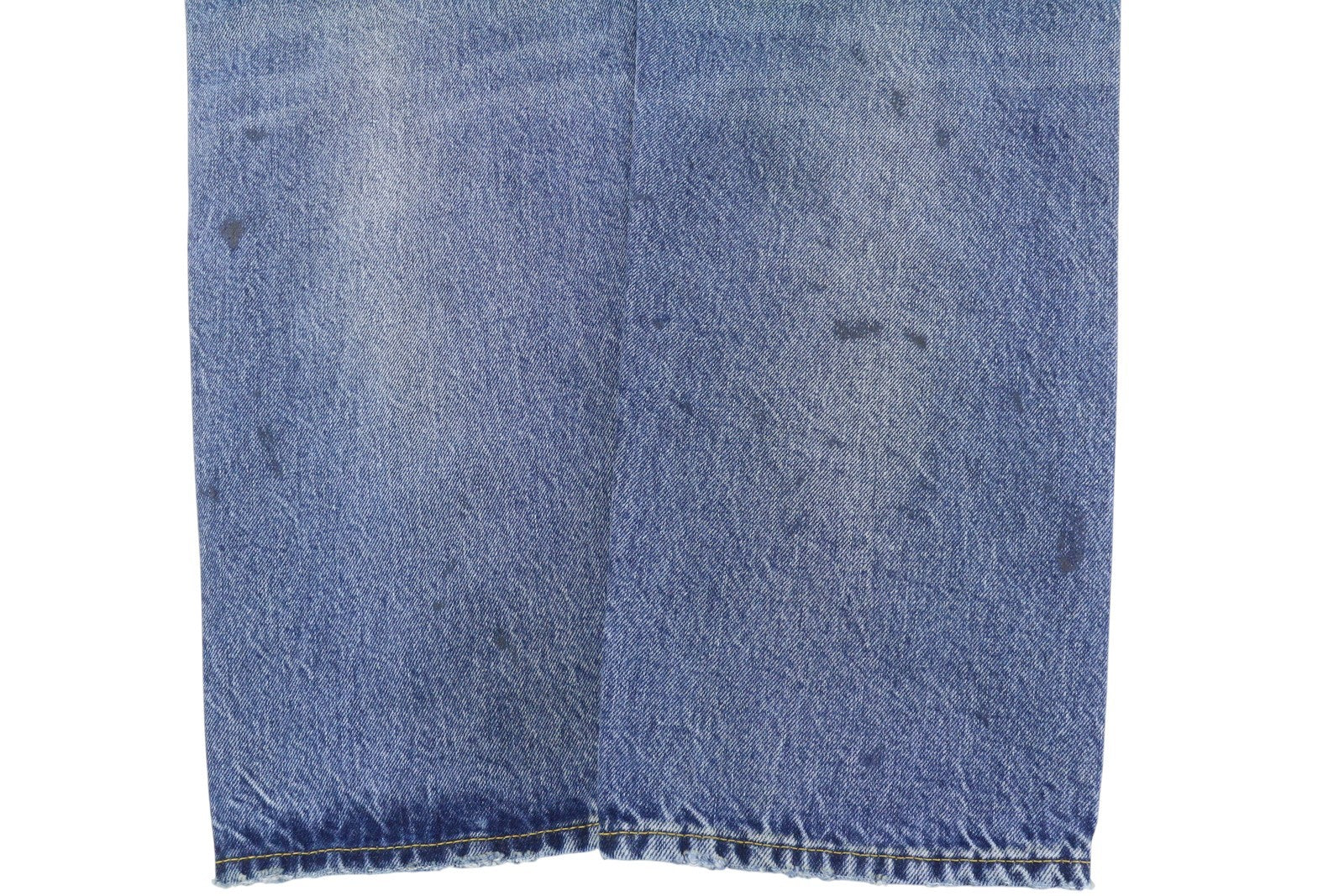 R13 Boyfriend Women Jeans 26 Jasper Straight Fit Whiskers Faded Ankle Blue PF25