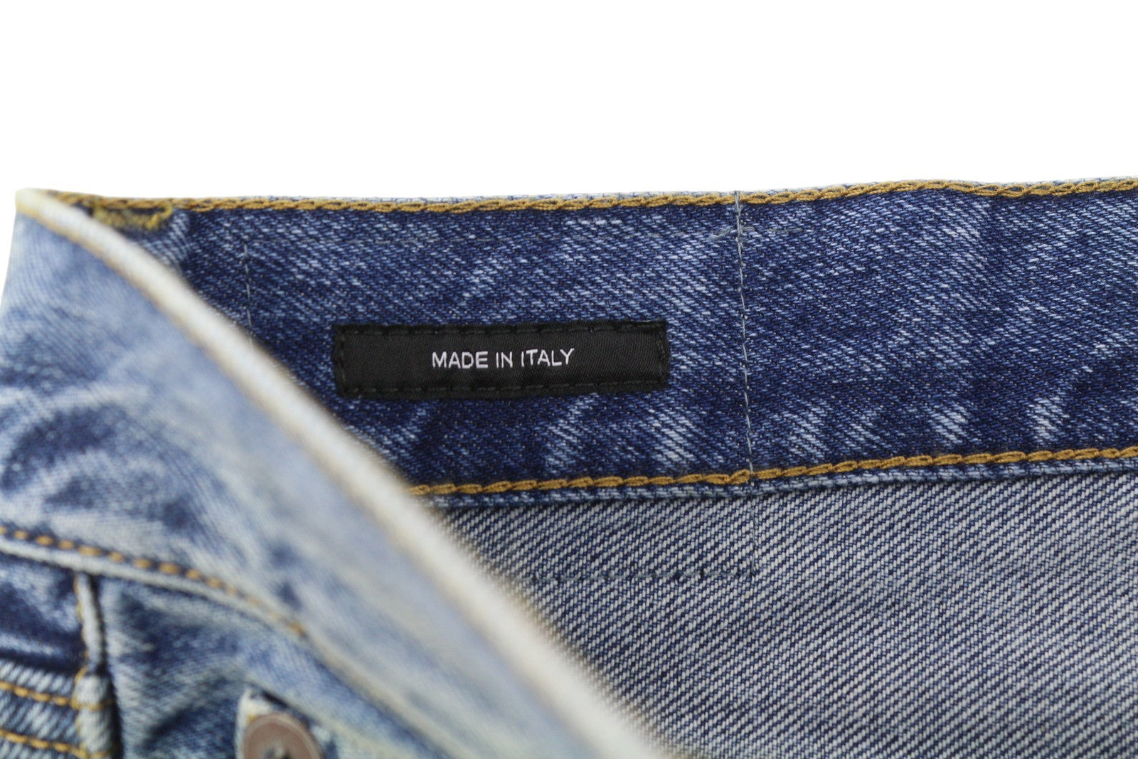 R13 Boyfriend Women Jeans 26 Jasper Straight Fit Whiskers Faded Ankle Blue PF25