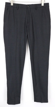 SCOTCH & SODA Men's Trousers 50 Dark Grey Slim Flat-Front Classic Chino Zip