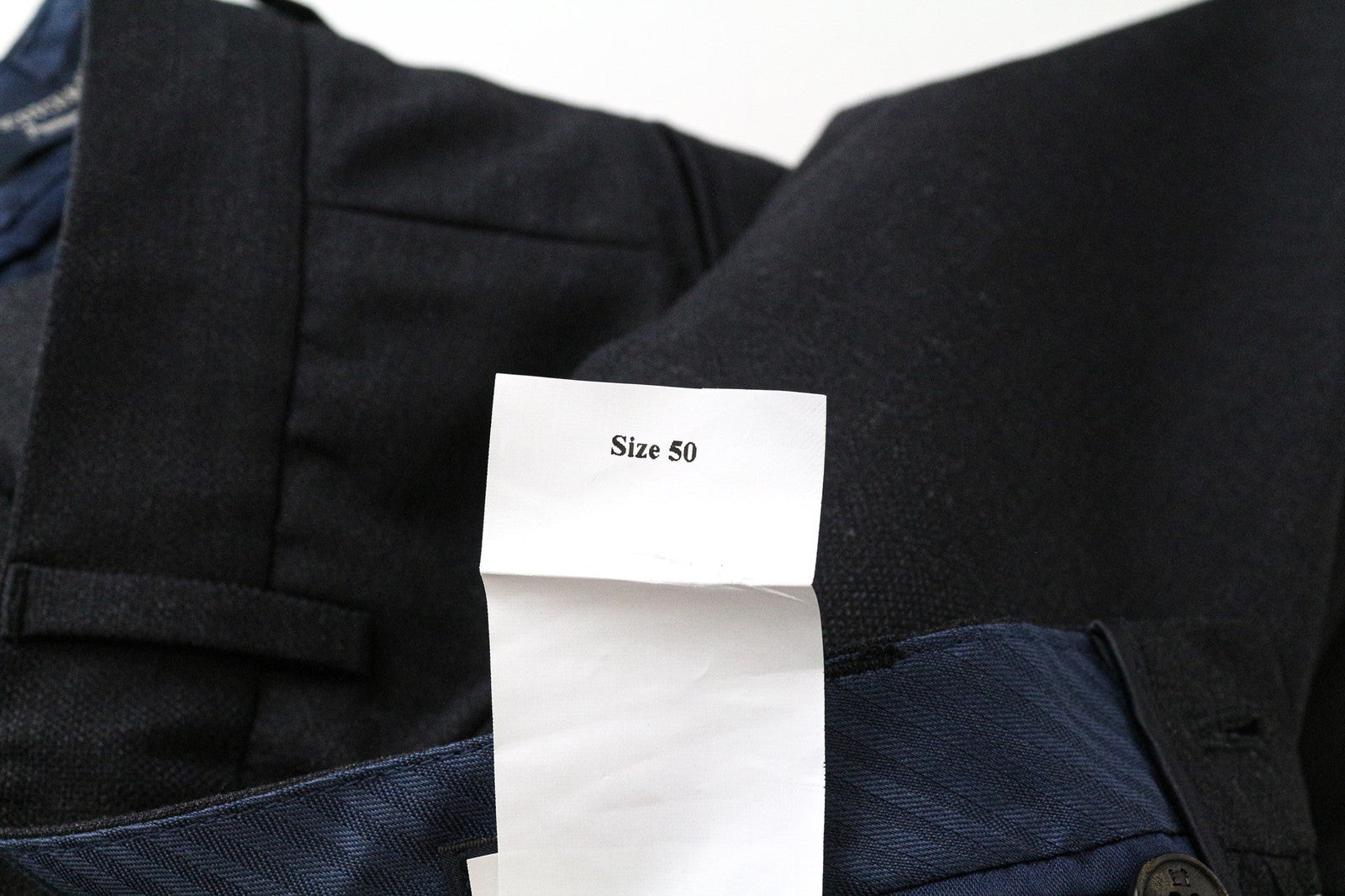 SCOTCH & SODA Men's Trousers 50 Dark Grey Slim Flat-Front Classic Chino Zip