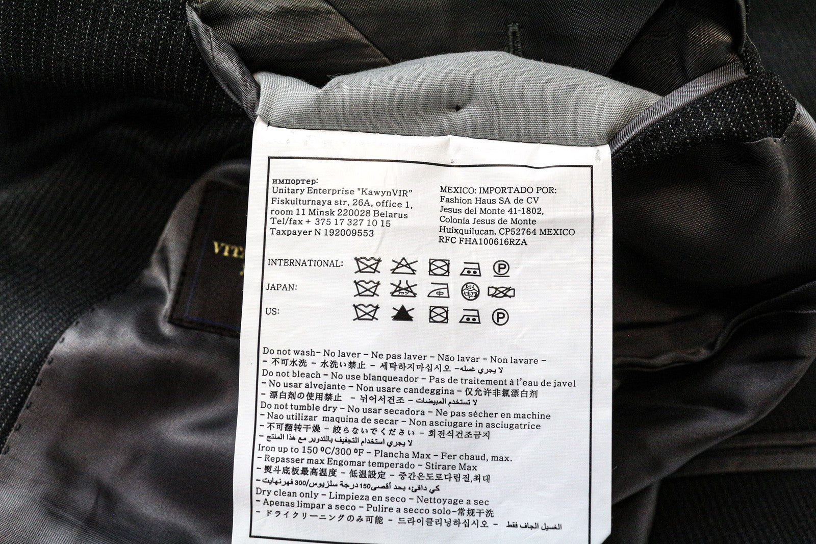 SUITSUPPLY Napoli Men's Blazer UK40R Grey Striped Pure Wool S110s Slim Fit