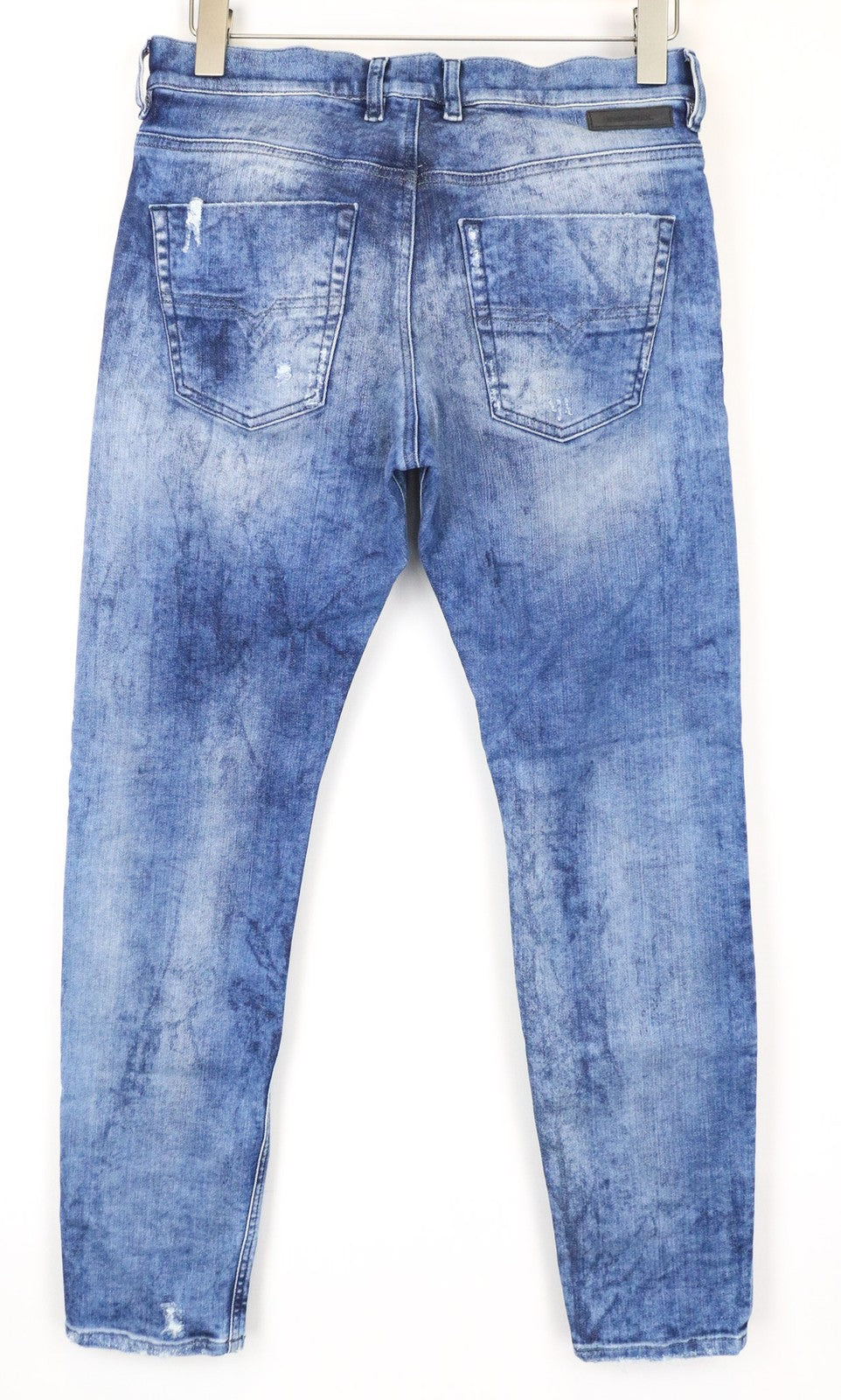 DIESEL Krailey-B-T 080AS Women's Jeans W27 Blue Jogg Sweat Stretch Distressed